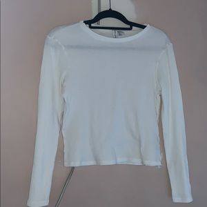 White long sleeve shirt